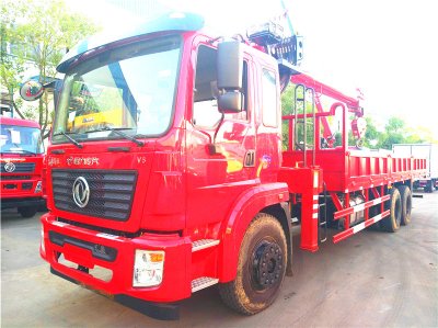 東風(fēng)錦程后雙橋12噸U型大臂隨車吊